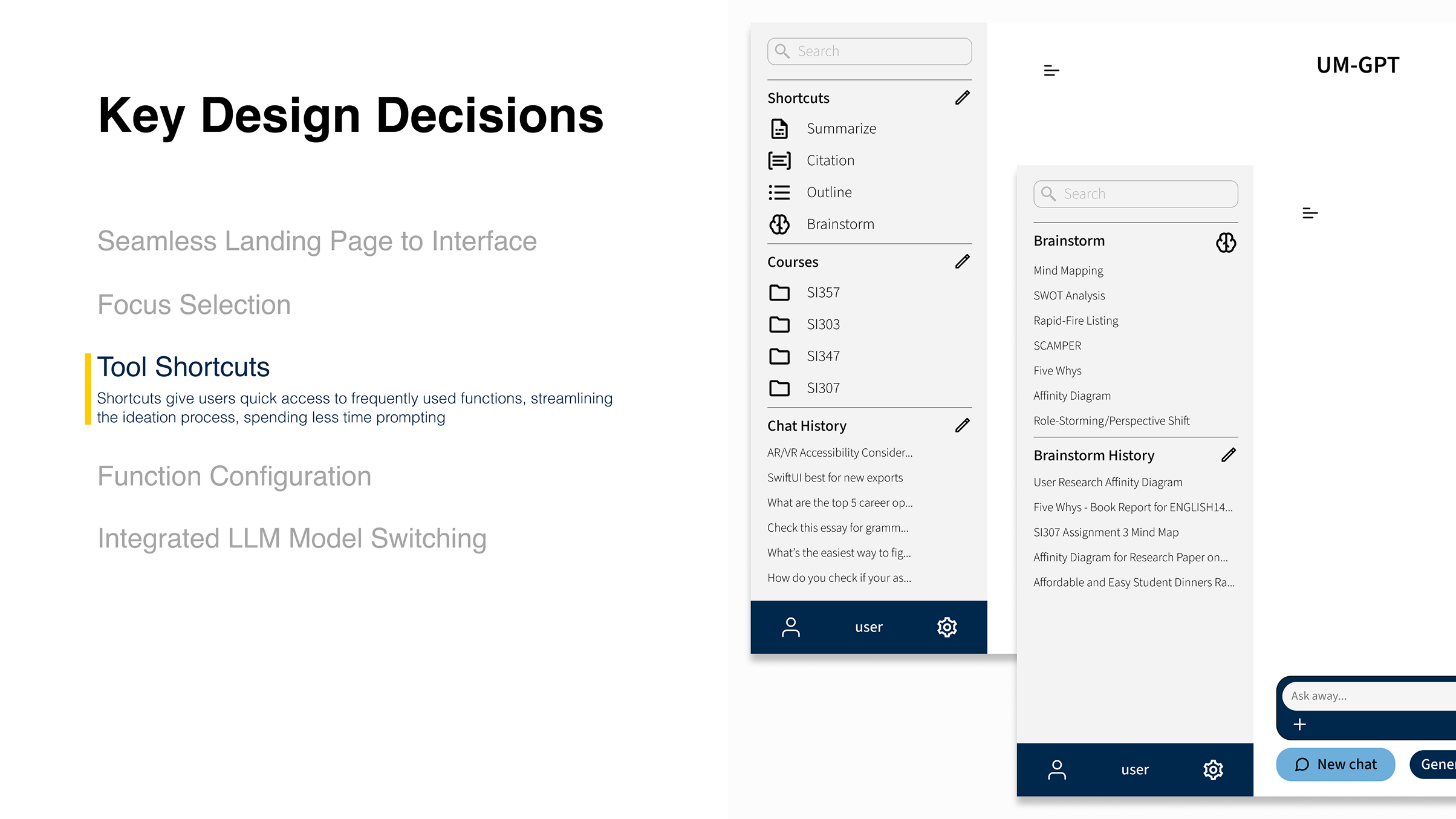 UM-GPT redesign slide 5