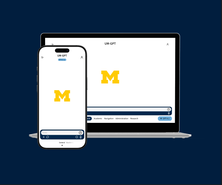 UM-GPT redesign mockup